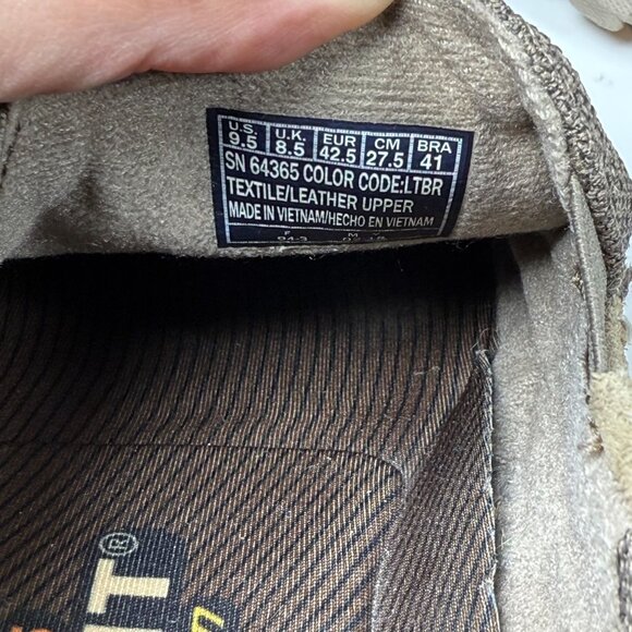 Skechers Men's Brown/Tan Relaxed Fit Memory Foam Slip-On Loafers‎ Shoe Size 9.5 - Picture 9 of 9